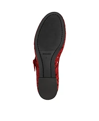 Bernardo Borden Perf Mary Jane Flat