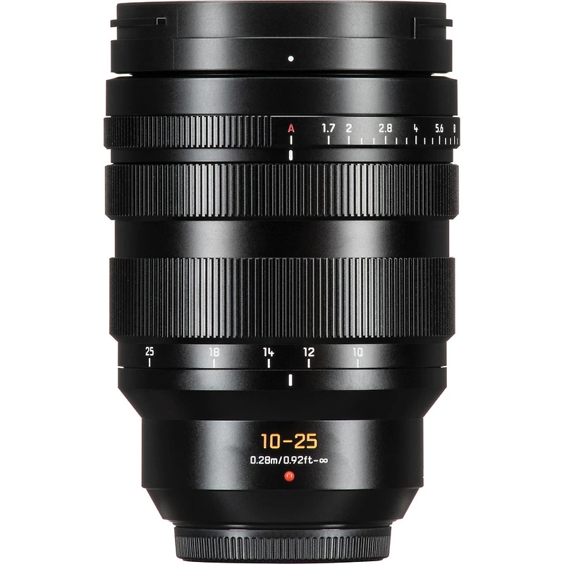 Panasonic Lumix G Leica Dg Vario-Summilux 10-25mm f/1.7 Aspherical Lens for Micro Four Thirds, Black