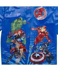 Avengers Boys Marvel Waterproof Hooded Rain Jacket Coat