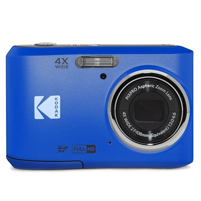 Kodak Pixpro FZ45 Friendly Zoom 16MP Full Hd Digital Camera, Red