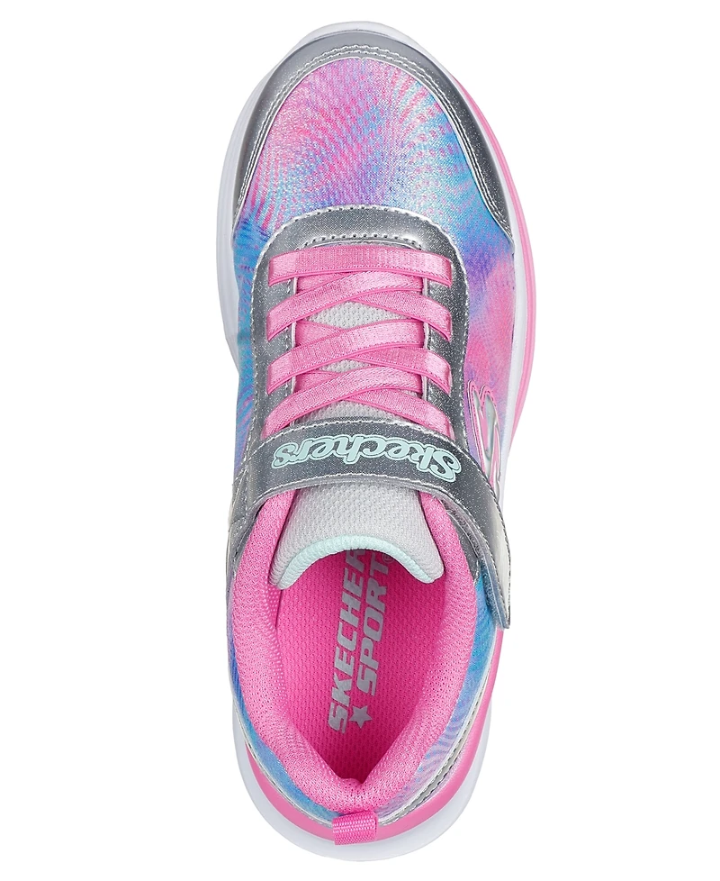 Skechers Little Girls Aloha Dream Fastening Strap Casual Sneakers From Finish Line