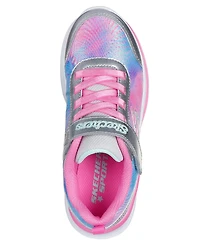 Skechers Little Girls Aloha Dream Fastening Strap Casual Sneakers From Finish Line