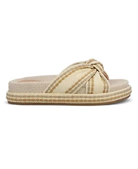 Mia Women's Giade Raffia Slip-On Sandals