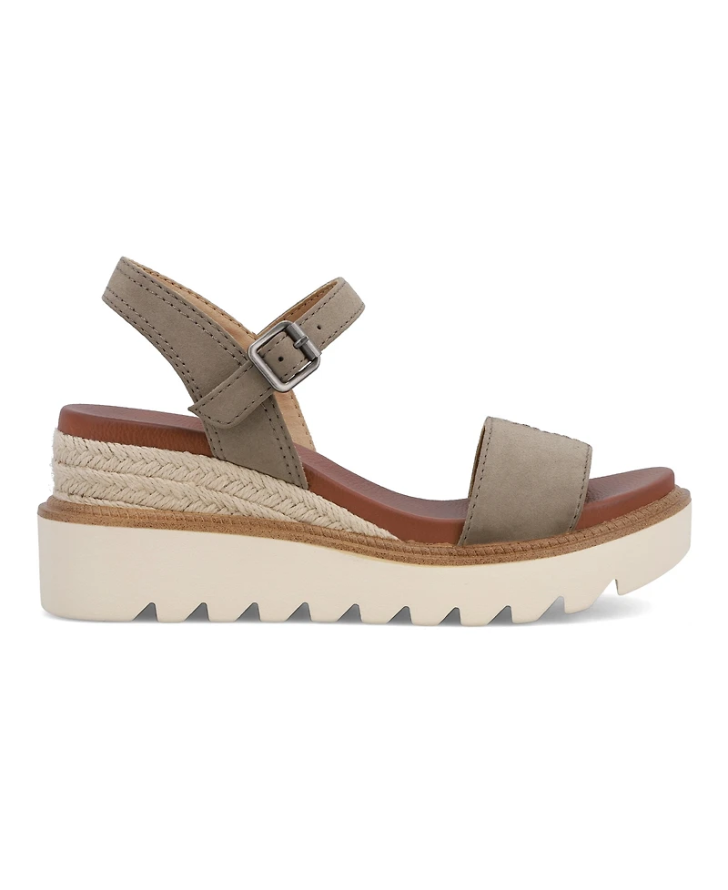 Mia Women's Ophidia Round Toe Wedge Sandals