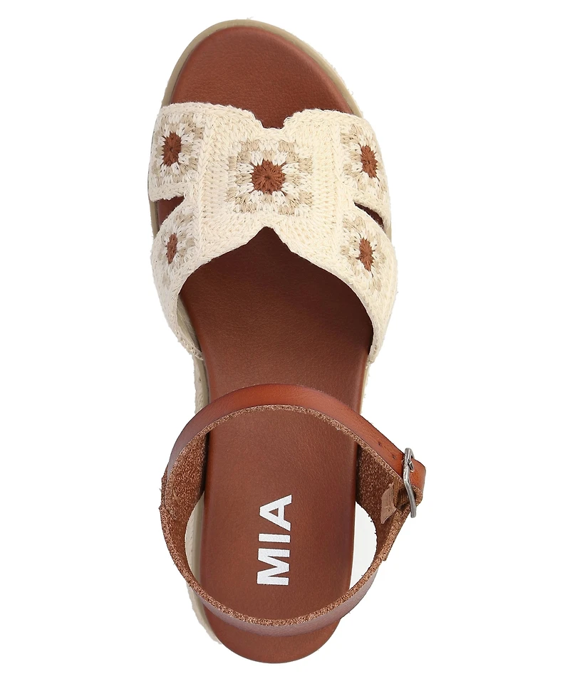 Mia Women's Keva Flatform Round Toe Sandals