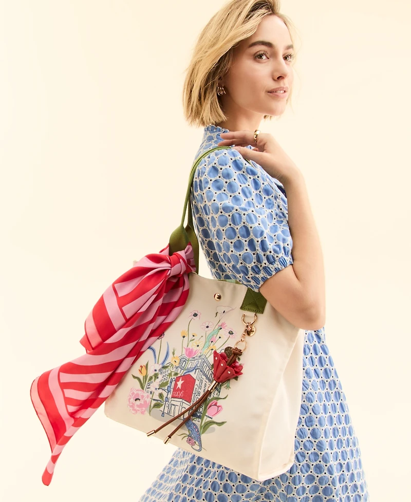 Macy's Flower Show Square Silk Scarf, Exclusively at Macy's