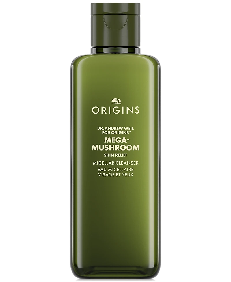 Origins Dr. Andrew Weil for Origins Mega-Mushroom Skin Relief Micellar Cleanser, 6.7 oz.