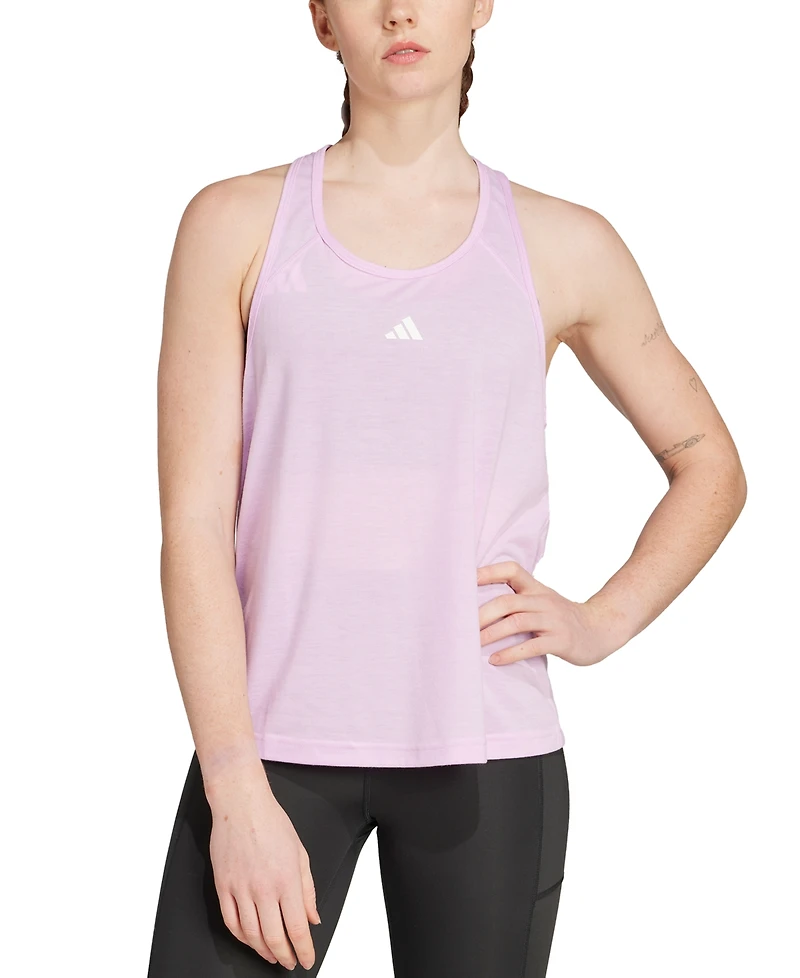 adidas Women's Training Small Logo Racerback Tank Top