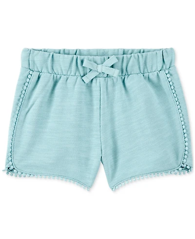 Carter's Toddler Girls Cotton Pom-Pom Dolphin Shorts