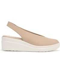 Naturalizer Women's Sutton Closed Almond Toe Slingback Wedges