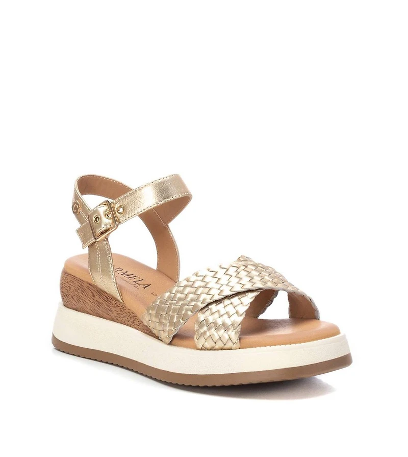 Carmela Leather Women's Casual Sandals by Xti