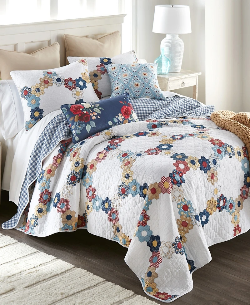 Donna Sharp Prairie Traditional 3-Pc. Quilt Set, King