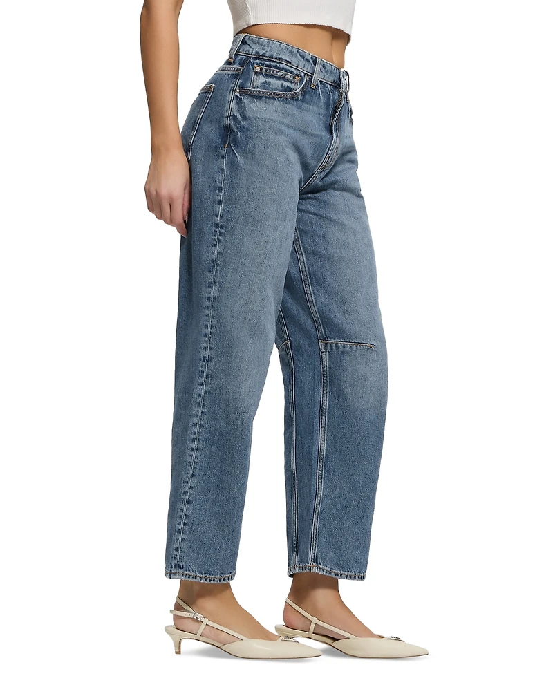 Guess Women's High-Rise Relaxed Barrel-Fit Jeans