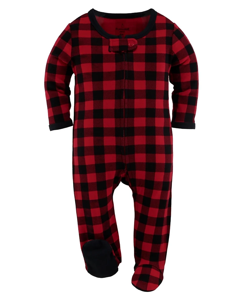 The Peanutshell Baby Boys Sleep N Play Footed Pajamas Girls, 3 Pack, Newborn to 9 Months