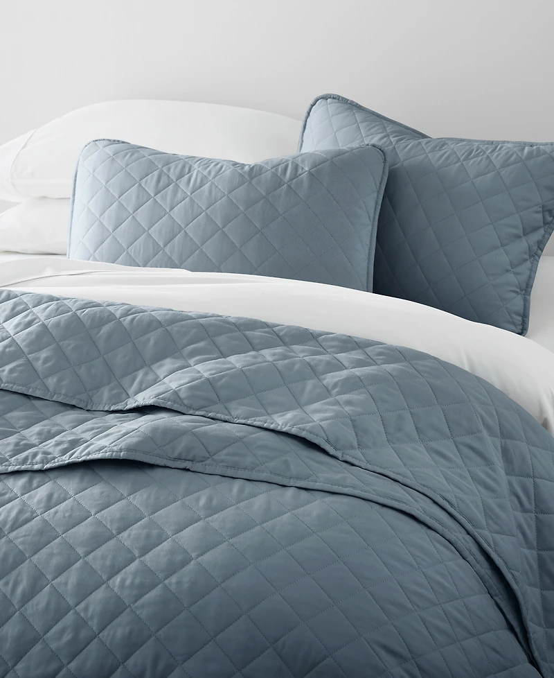 ienjoy Home Diamond Stitch 3-Pc. Lightweight Quilt Set, Full/Queen
