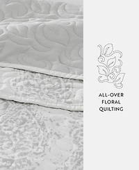 ienjoy Home Distressed Diamond Reversible 3-Pc. Lightweight Quilt Set, Full/Queen