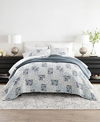 ienjoy Home Scrolled Patchwork Reversible 3-Pc. Lightweight Quilt Set