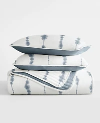 ienjoy Home Shibori Reversible 3-Pc. Lightweight Quilt Set, King/California King