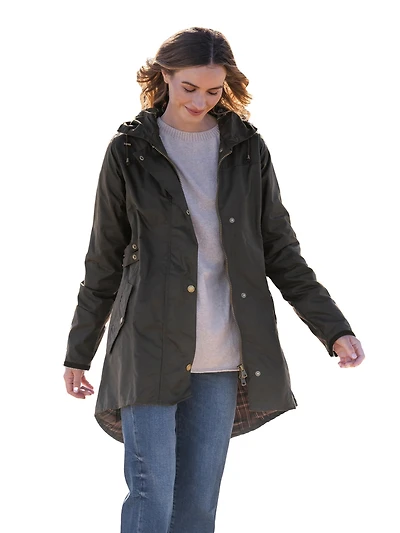 Celtic & Co. Women's Wax Riding Coat