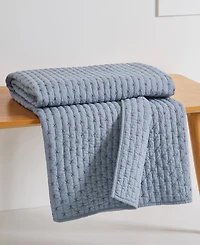 Levtex Cross Stitch Reversible Quilted Throw, 50" x 60"