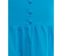 City Studios Juniors' Poplin Mini Dress