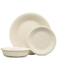 Fiesta Linen Classic Rim 3 Piece Place Setting