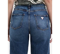Guess Women's High-Rise Wide-Leg Jeans