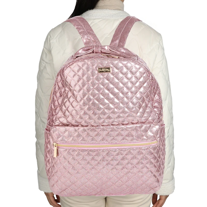 Packed Party Pink Glitter Backpack