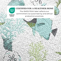 Linery & Co. Coastal Microfiber Quilt Set With Shams