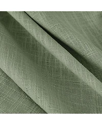 Linen Blend Privacy and Light Filtering Texture Grommet Pair(2 Panels