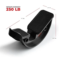 Sunny Health & Fitness Calf & Hamstring Stretcher and Foot Rocker
