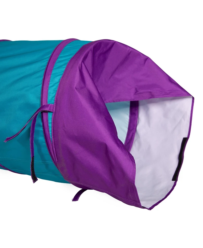 Institutional Tunnel - Teal/Purple