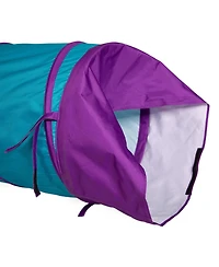Institutional Tunnel - Teal/Purple
