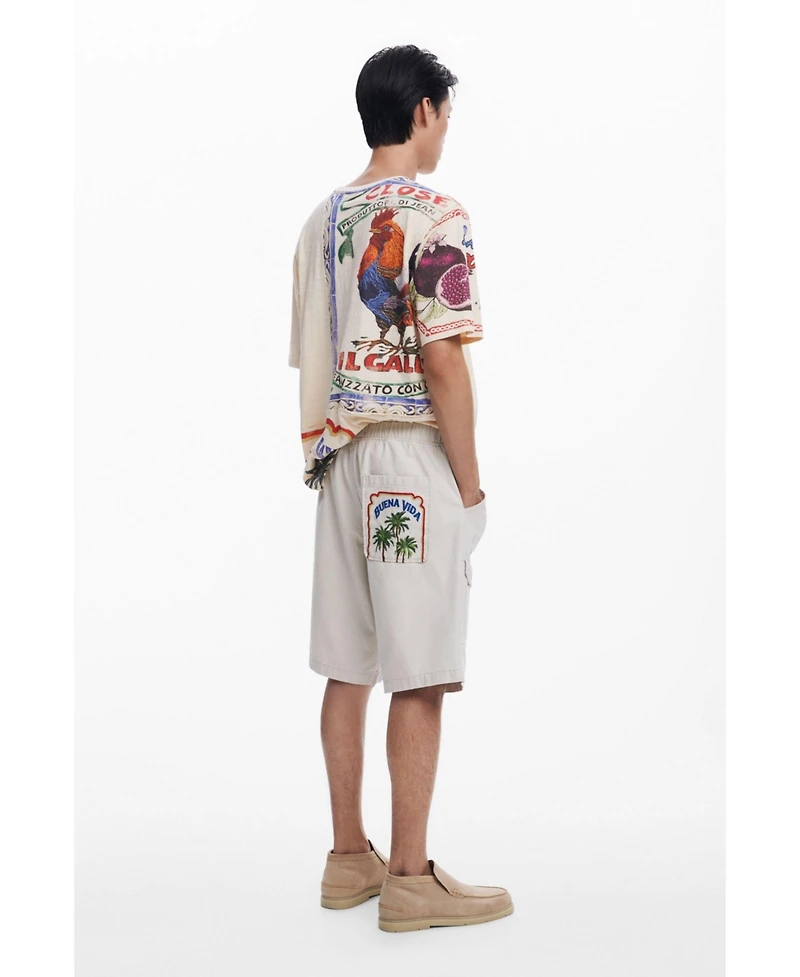 Desigual Men's Cargo Bermuda shorts