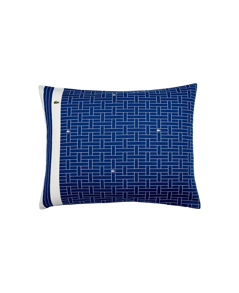 Lacoste Home Heritage Geo Cotton -Pc. Comforter Set