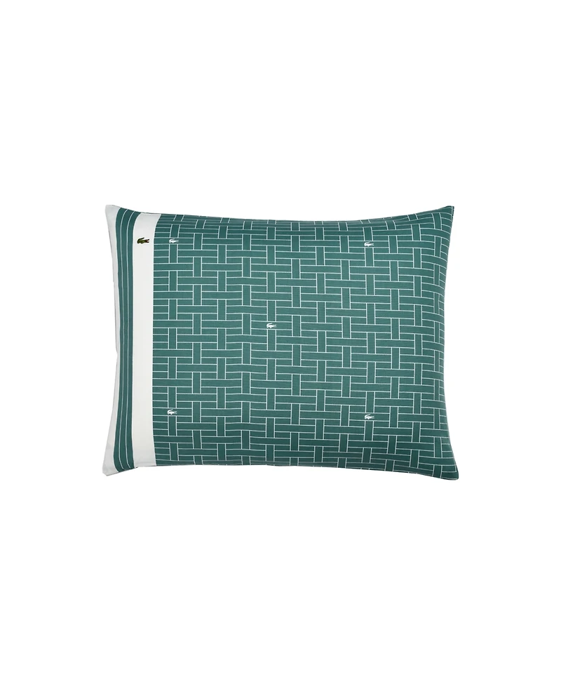 Lacoste Home Heritage Geo Cotton 2-Pc. Comforter Set, Twin