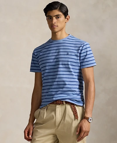 Polo Ralph Lauren Men's Classic-Fit Striped Cotton Jersey T-Shirt
