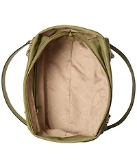 Michael Michael Kors Georgia Zip Top Nylon Tote Bag
