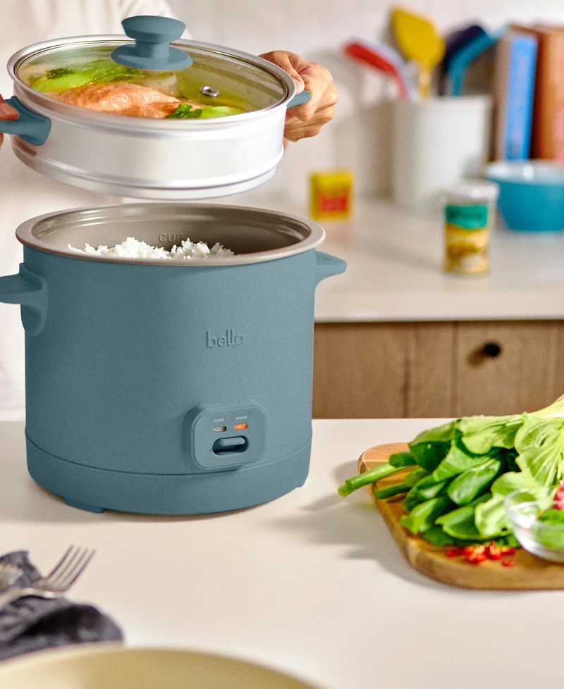 Bella 16-Cup Rice Cooker with Steamer