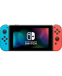 Nintendo Switch 32GB Console Neon Red/Blue Joy-Con Bundle with Surge 11-In-1 Accessory Starter Pack and Pokemon Brilliant Diamond