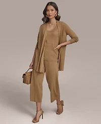 Donna Karan New York Women's Open-Front Cardigan Sweater