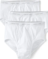 Lands' End Big & Tall Knit Briefs 3 Pack