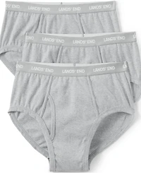 Lands' End Big & Tall Knit Briefs 3 Pack