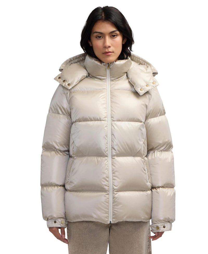 Pajar Women's Vivienne Boxy Short Channel Quilted Puffer