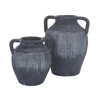 Mira Stoneware Vase (Set of 2)