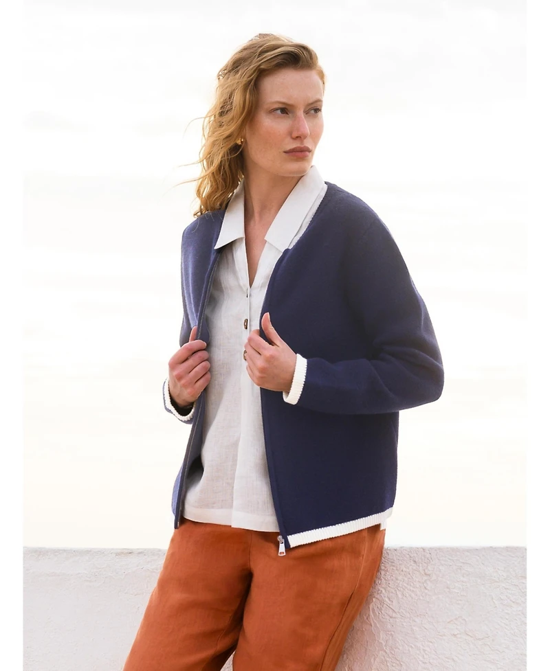 Celtic & Co. Women's Zip Through Knitted Jacket