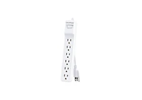 6 Outlet Surge Protector - White