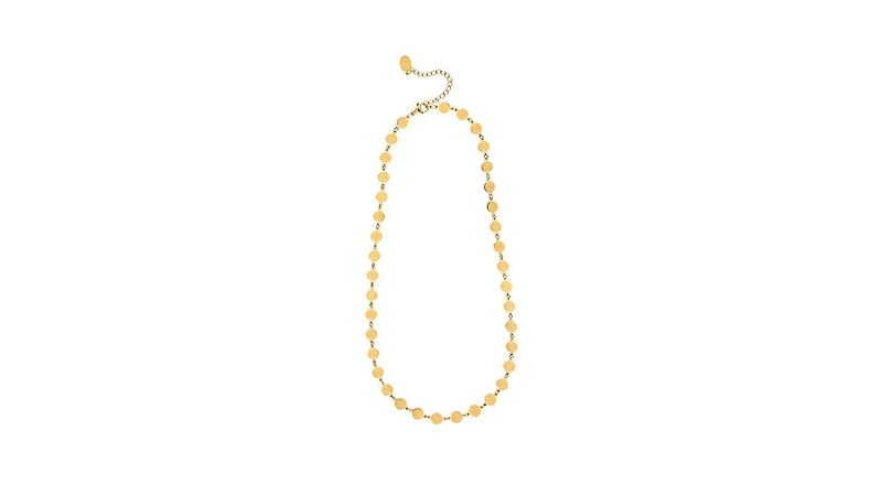 Mini Disc Chain Necklace