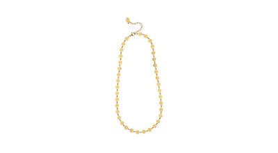 Mini Disc Chain Necklace