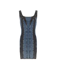 Pcfg Women's Free Heaven Two Color Denim Dress